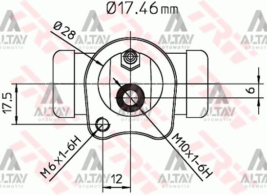 Opel Corsa Sol Sağ Arka Fren Sılındırı F